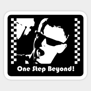 one step beyond Sticker